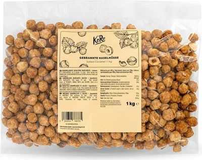 Produktbild von KoRo I Gebrannte Haselnüsse Salted Caramel 1 kg