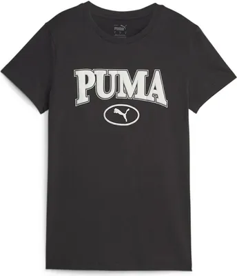 Produktbild von Puma Squad Graphic T Kurzarm-t-shirt Schwarz XS Frau Schwarz XS