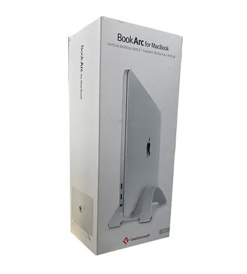 Image de Twelve South BookArc - Support pour ordinateur portable - Argent - 33 cm (13 pouces) - 91,4 mm - 55,8 mm - 214,8 mm