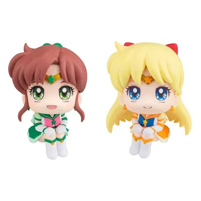 Immagine prodotto di Statua in PVC Sailor Moon Cosmos Look Up Eternal Sailor Jupiter & Eternal Sailor Venus 11 cm