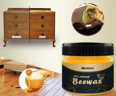 Produktbild von GKA Beewax Möbelpflege Bienenwachs Natürliche Holzpflege Holzpolitur