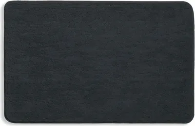 Produktbild von Badteppich Ultra Absorbierend, TODAY UTILITY, 40 x 60 cm, Schwarz, Polyester und Anti-Rutsch PVC