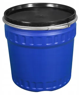 Zdjęcie produktu dla Beczka Stożek Plastikowa 120L Do Kiszenia Kapusty Deszczówka Woda Obejma