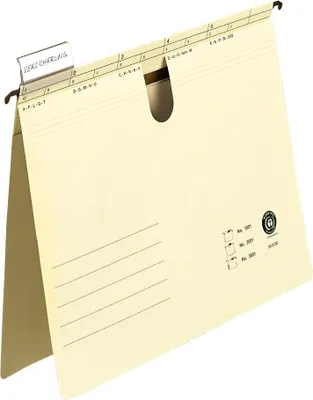 Produktbild von 50 Hängehefter Karton chamois 1 x kaufmännische Heftung
