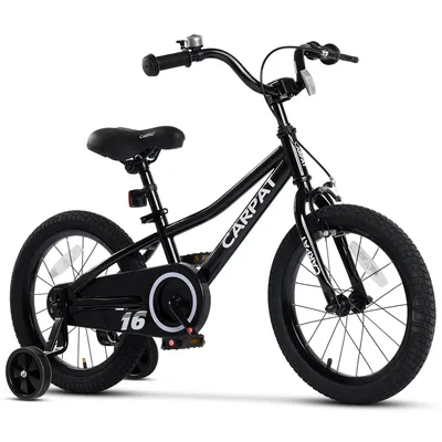 Produktbild von Velors Kinderfahrrad 12 14 16 Zoll Kinderfahrrad für 3-7 Jahre 1 Gang Kettenschaltung Mädchen Jungen Fahrrad Bike mit Stützräder ab 3 Jahre