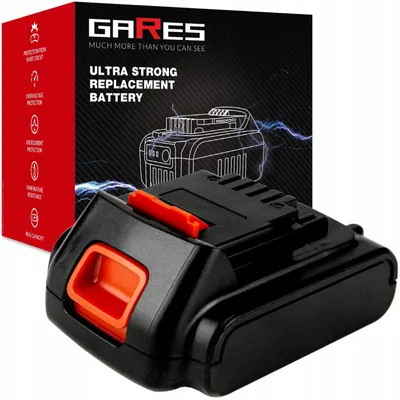 Produktbild von Gares Akkupack zum Zellentausch für Black Decker ASL148 ASL146BT12A LDX116C | 14,4 V 2 Ah Inny | Ersatz-Zellenpack für Werkzeugakkus | Profi-Qualität Gares®