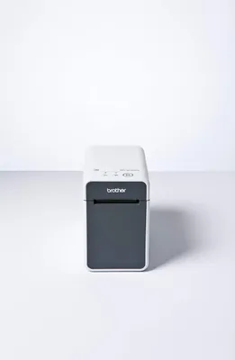 Image de Brother TD2120NXX1 TD-2120N Etiqueteuse P-Touch pour une vue d'ensemble et de l'ordre blanc