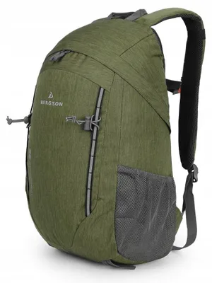Produktbild von Bergson Vestfold 25L Wanderrucksack – belüftet, Daypack, Grün