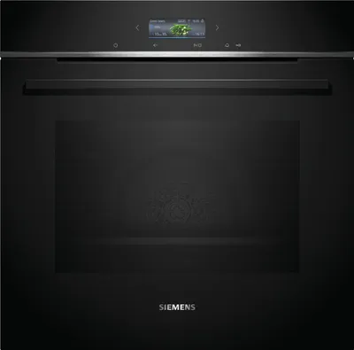 Siemens,iQ700, HB734G1B1 Einbau-Backofen, Schwarz, Edelstahl, EEK: A+