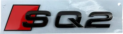 Immagine prodotto di Originale Audi SQ2 Q2 Black Edition Emblema logo Lettering in nero