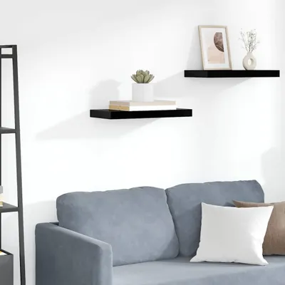 Zdjęcie produktu dla VidaXL 323766, MDF, Metal, Czarny, 7 kg, 500 mm, 230 mm, 38 mm