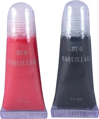 Produktbild von Rotes und schwarzes Make-up - Einheitsgröße