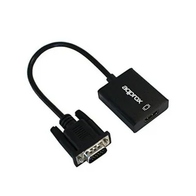 Immagine prodotto di Adattatore da vga a hdmi con ingresso audio circa appc25