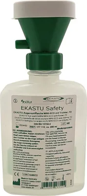 Produktbild von EKASTU Augenspülflasche MINI-ECO Trichter, ca.200ml, Ausführung:Augenspülflasche, Inhalt:200 ml
