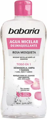 Image de Babaria Eau Micellaire Nettoie, Démaquille Et Tonifie En Douceur - Babaria
