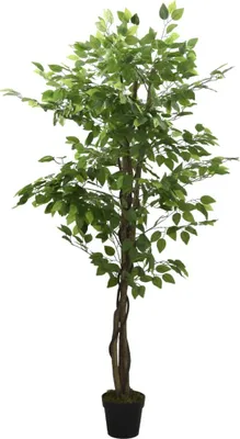 Obrázok produktu pre vidaXL Umelý strom Ficus 1008 listov 180 cm zelený