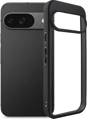 Obrázek produktu pro Hybridní pouzdro pro Google Pixel 10 / 10 Pro z matného TPU a průhledného PC, černé