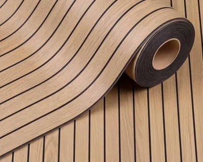 Image de Panneaux muraux 3D autocollants HOLZOPTIK III, en rouleau 60 x 280 cm, isolants acoustiques et thermiques