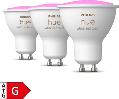 Obrázok produktu pre Hue White and Colour Ambiance GU10 3-pack