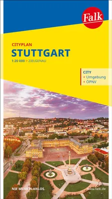 Obrázek produktu pro Falk Mapa města Stuttgart 1:21 000
