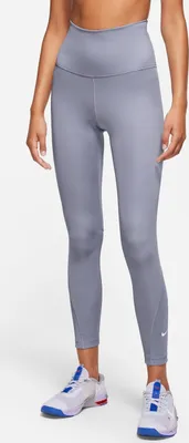 Produktbild von Nike W Nk One Df Hr 7/8 Tight Indigo Haze/White Indigo Haze/White Xl