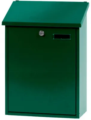 Produktbild von Wandbriefkasten, h 44,5 cm - Grün