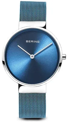 Produktbild von Bering Damen Uhr Armbanduhr Slim Classic - 14531-308 Meshband