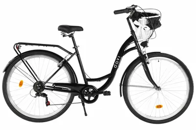Produktbild von Damenfahrrad Davi Emma 28", 7 Gänge, 160-185 cm, Schwarz