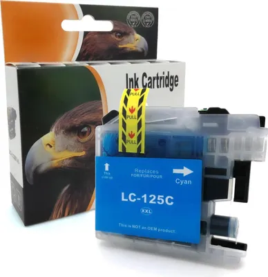 Produktbild von D&C Tintenpatrone ersetzt Brother L-125 CYAN