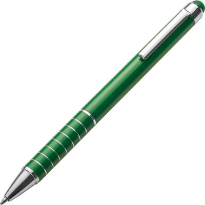 Produktbild von 10 Touchpen Kugelschreiber / aus Metall / Farbe: grün
