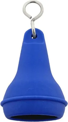 Produktbild von CombiCraft Hotelschlüsselanhänger Mayfair mit offenem Boden 41x70mm Blau - 50 Stück