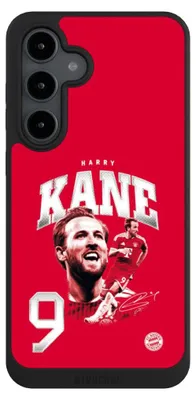 Produktbild von NIVOCASE Handyhülle für Samsung Galaxy S24 FE 5G Hülle NIVOpure Case Schwarz FC Bayern München FCB Harry Kane