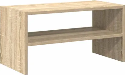 Produktbild von vidaXL Schuhregal Stapelbar Sonoma-Eiche 60x30x30,5 cm