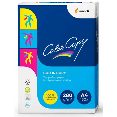 Produktbild von Mondi Color Copy Laserpapier 280 g/m² DIN-A4 150 Blatt weiß