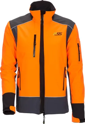 Produktbild von PSS Softshelljacke X-treme Shell Orange/Grau Größe XXL