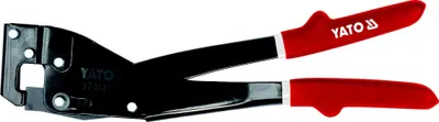Produktbild von Yato YT-5131, Presszange, 0,8 mm, Aluminium, Stahl, Titan, PVC, Stahl, Rot, 345 mm