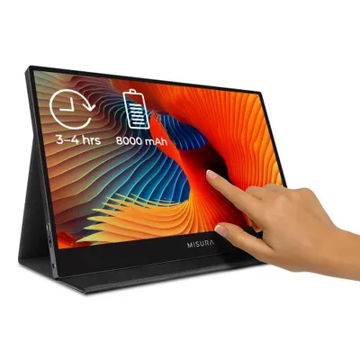 Produktbild von 16" M16TB Tragbarer LCD -Touch-Monitor - mit integriertem Akku