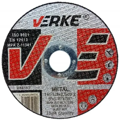 Obrázok produktu pre Rezný kotúč na kov 125x2,5x22,2mm 10987
