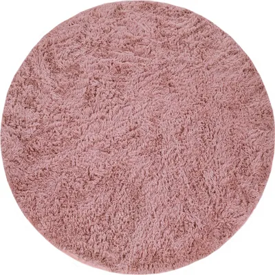 Produktbild von Paco Home Hochflor Teppich Wohnzimmer Fellteppich Kunstfell Shaggy Flauschig 160 cm rund