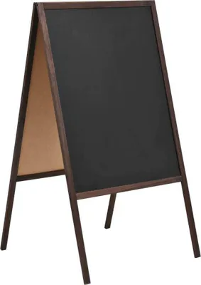 Obrázek produktu pro Oboustranná tabule z cedrového dřeva volně stojící 60 x 80 cm