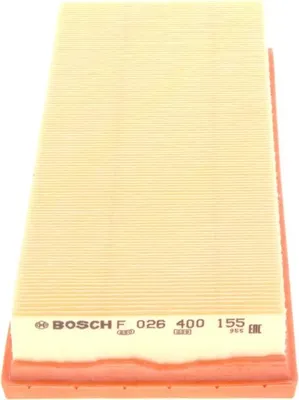 Produktbild von Luftfilter BOSCH F 026 400 155 passend für MERCEDES-BENZ E-Klasse Limousine (W211) Filtereinsatz