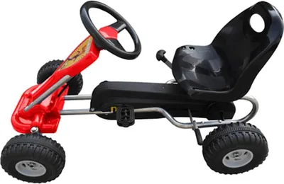 Obrázek produktu pro vidaXL Pedálová motokára červená