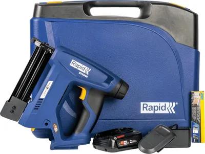 Immagine prodotto di Pistola graffatrice a batteria RAPID BTX606, custodia