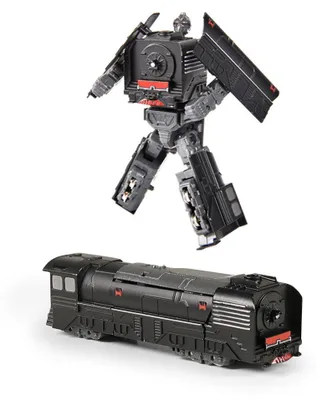 Image de Locomotive Robot Métallique Noir