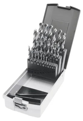 Zdjęcie produktu dla Kraftwerk 25-częściowy zestaw wierteł krętych HSS-G 1-13/0,5 mm
