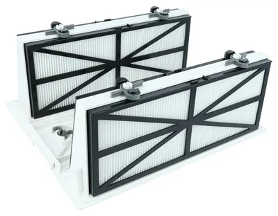 Produktbild von vhbw Umbauset von Filterbeutel auf -kartuschen kompatibel mit Maytronics Dolphin Swell, Swift, W20 Poolreiniger, Poolsauger - Feinfilter-Set
