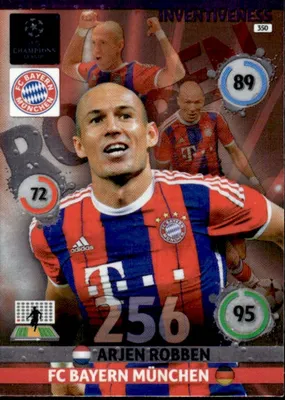 Image de Panini Champions League 2014/15 card: FC Bayern – Arjen Robben – inventiveness