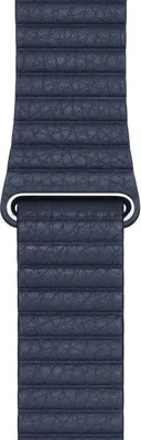 Produktbild von Apple MGXD3ZM/A Intelligentes tragbares Accessoire Band Blau Leder
