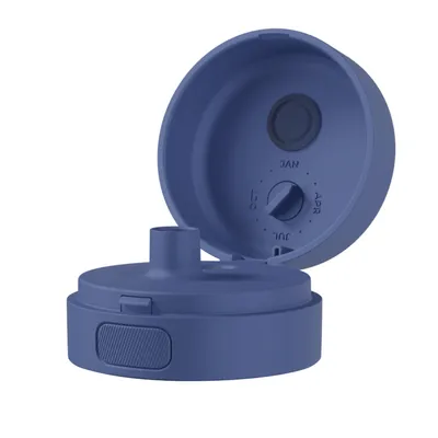 Produktbild von Wessper B2 Actitex™ – Ersatzdeckel Flaschenverschluss Blau für B2 Glas Tritan Edelstahl