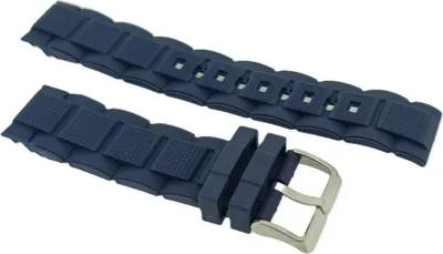 Produktbild von Calypso Uhrenarmband blau Kunststoff Spezial Anstoß K5577/8